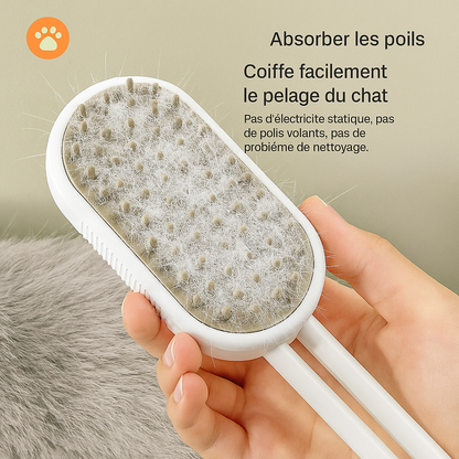 Brosse Magique 3-en-1 pour Chats