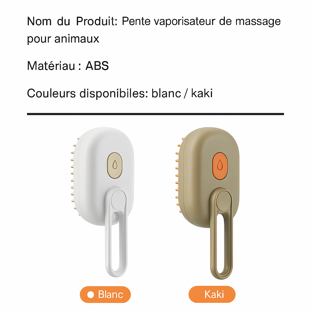 Brosse Magique 3-en-1 pour Chats