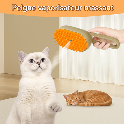 Brosse Magique 3-en-1 pour Chats