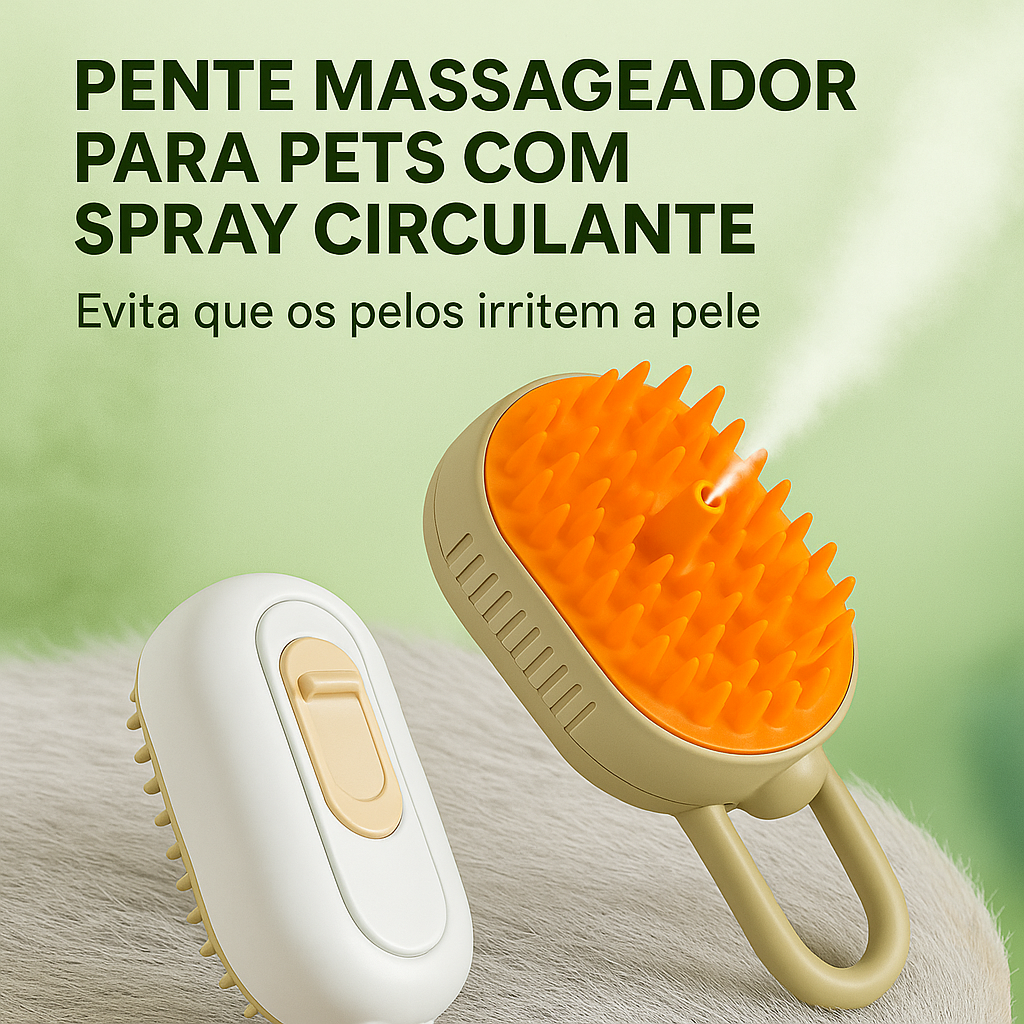 Brosse Magique 3-en-1 pour Chats